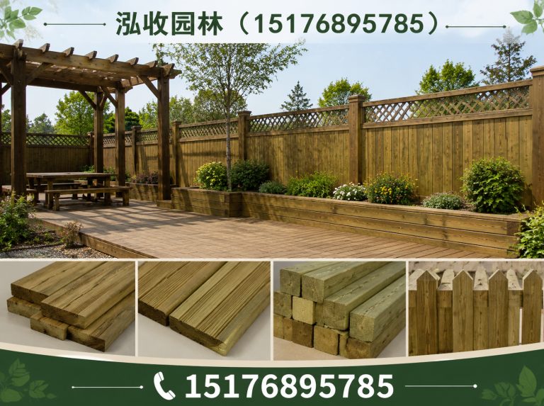 金昌京津冀防腐木工程展示图